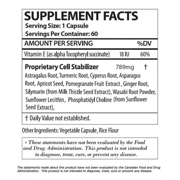 Liv D-Tox Supplement Facts